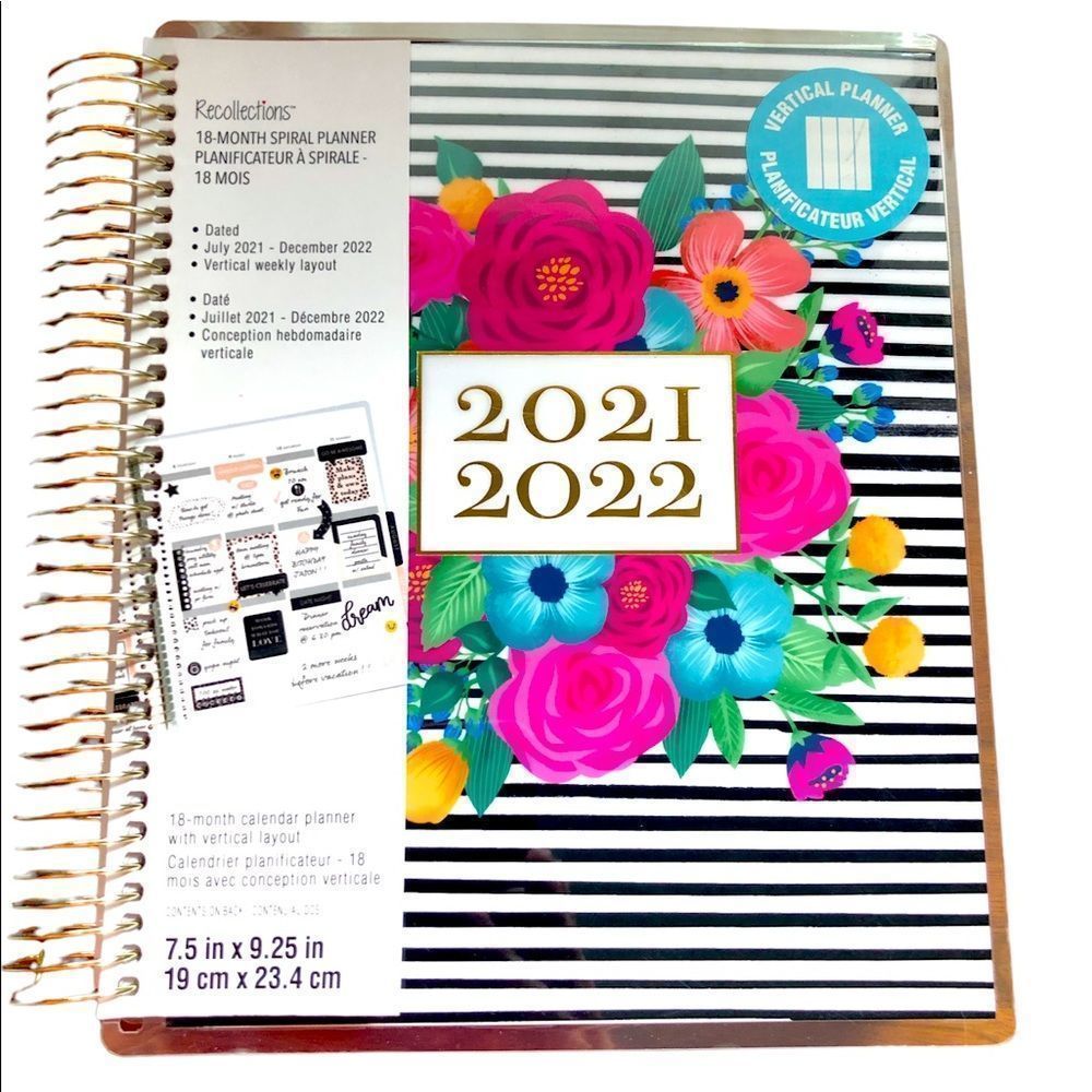 Recollections 18-Month Spiral Planner
